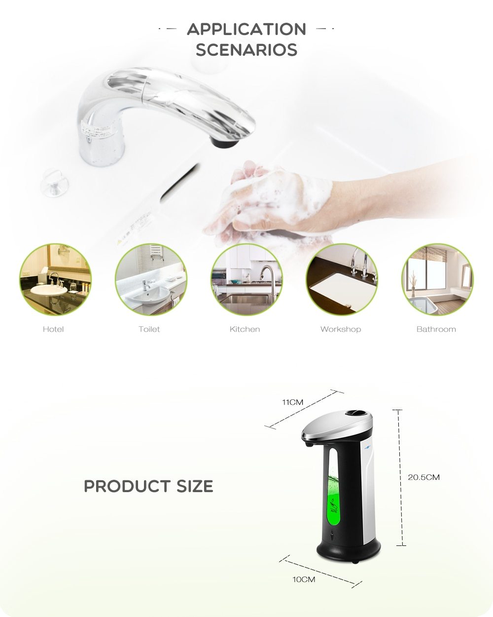 Automatic Liquid Soap Dispenser