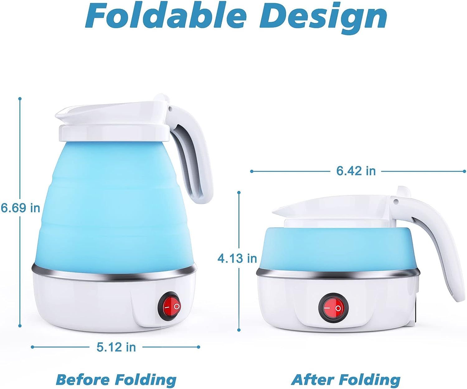 Foldable Mini Electric Kettle