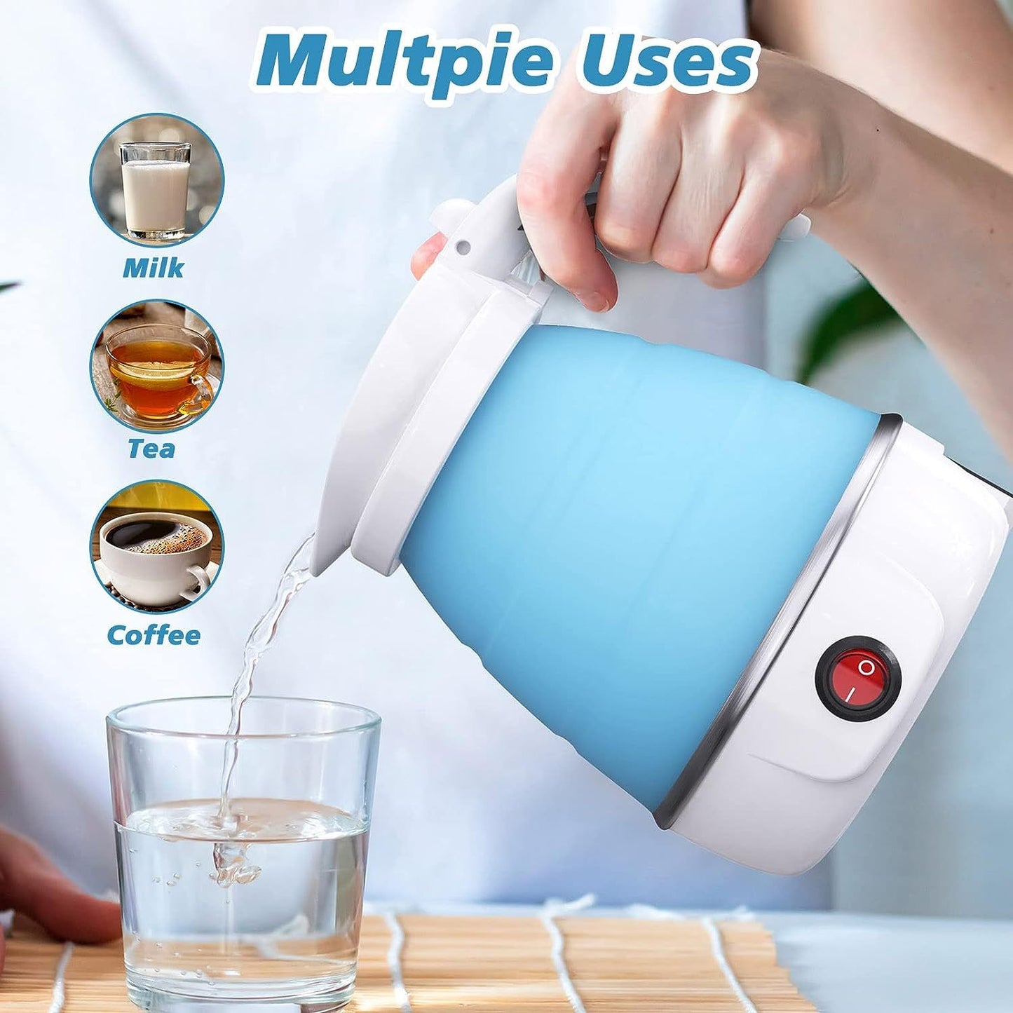 Foldable Mini Electric Kettle